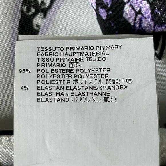 Just Cavalli Multi Color Palm Print Maxi Skirt IT 40 US 4 Small - Picture 16 of 16